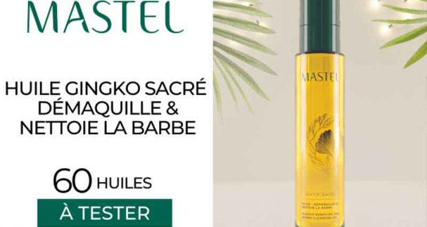 60 Huile GINKGO SACRÉ Mastel à tester