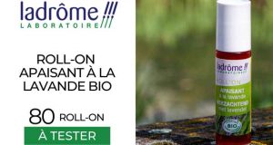 80 Roll-on apaisant à la lavande bio Ladrôme à tester