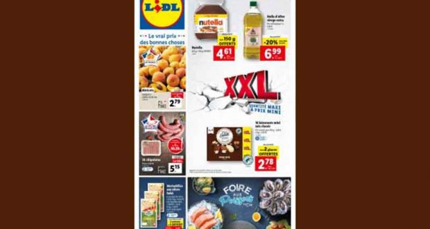 Catalogue Lidl du 6 juillet au 12 juillet 2022