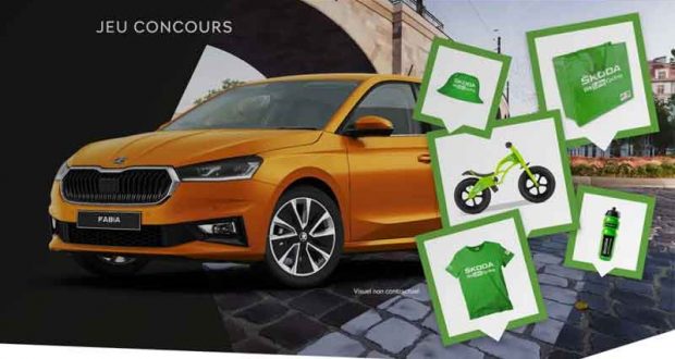 Gagnez une voiture Škoda Fabia (valeur 16 760 euros)