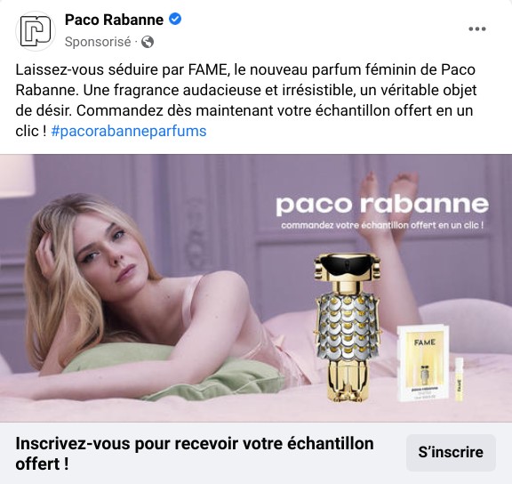 parfum FAME PACO RABANNE