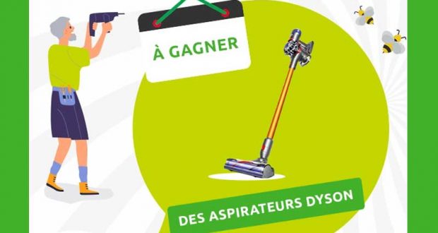 10 aspirateurs Dyson V8 absolute offerts