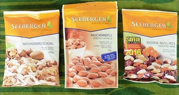 10 x 5 produits Seeberger offerts