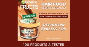 100 Masque Hair Food Beurre de Cacao Garnier Fructis à tester