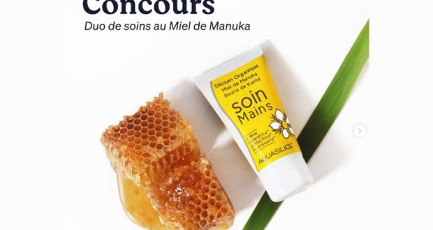 15 x 2 produits de soins au miel Aquasilice offerts