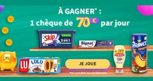26 chèques de 70 euros offerts