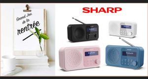 30 radios numériques portables Sharp Tokyo offertes