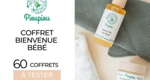 60 Coffret Bienvenue Bébé PiouPiou à tester