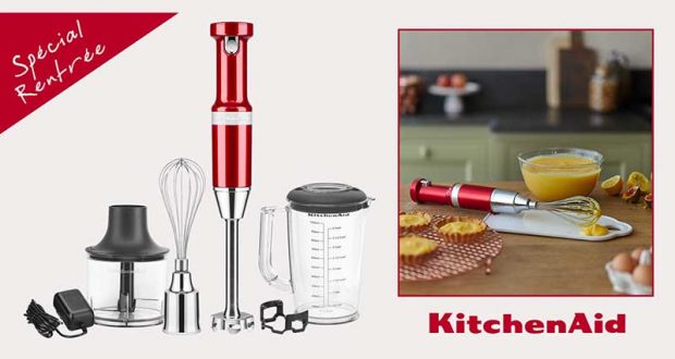 7 mixeurs plongeants KitchenAid offerts