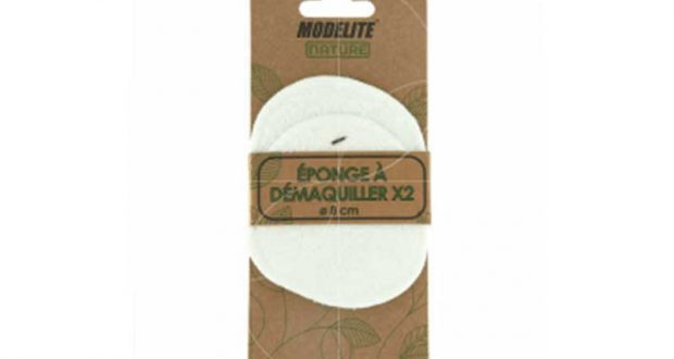 8 Eponge à démaquiller Modelite Nature à tester