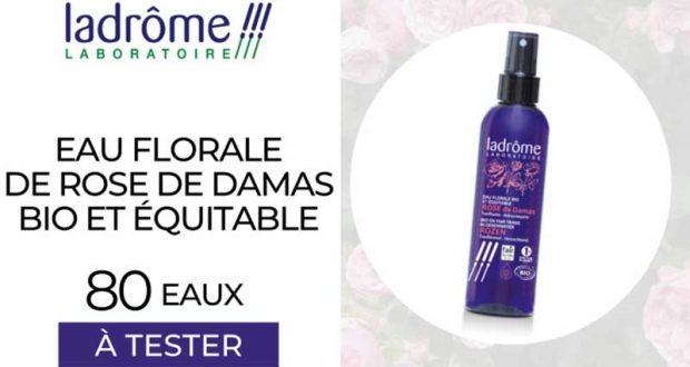 80 Eau Florale Rose de Damas Ladrôme à tester