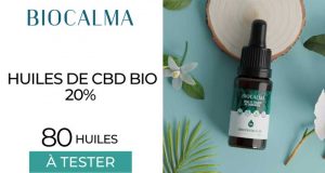 80 Huile de CBD bio 20% Biocalma à tester