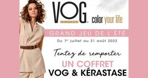 9 coffrets Vog Coiffure offerts