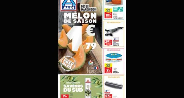 Catalogue Aldi du 02 août au 08 août 2022