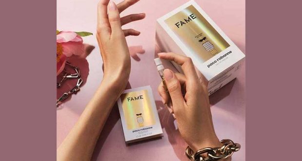 Échantillons gratuits du nouveau parfum Fame de Paco Rabanne