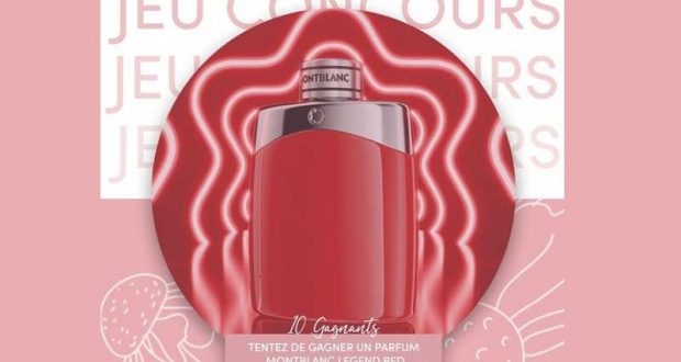 10 parfums Montblanc Legend Red à remporter