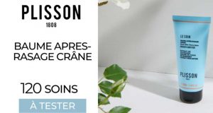 120 Baume Après-Rasage Crâne Naturel Plisson à tester