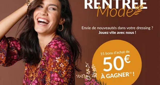 15 bons d’achat Blancheporte de 50€ offerts