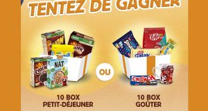 20 box GOURMANDES à remporter