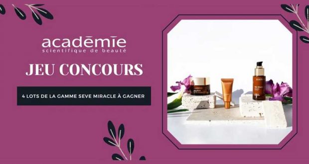 4 lots de 3 produits de soins Sève Miracle offerts