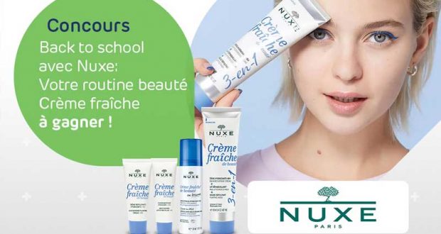 5 routines NUXE Crème Fraîche de Beauté à gagner