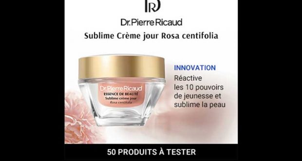 50 Sublime crème jour Rosa centifolia Dr.Pierre Ricaud à tester