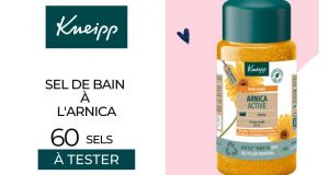 60 Sels de bain à l'Arnica de Kneipp à tester