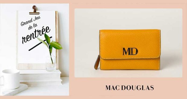 A gagner 8 sacs à main pochette Mac Douglas