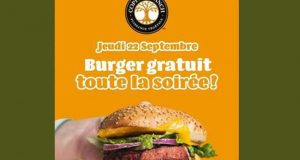 Burger végétal gratuit - Copper Branch