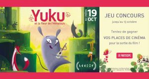 En jeu 160 places pour le film Yuku et la fleur de l'Himalaya