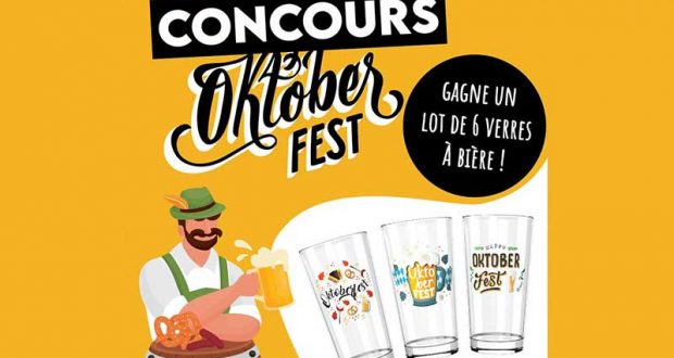 En jeu 25 lots de 6 verres à bière personnalisés