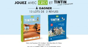 Gagnez 13 x 2 livres Tintin c'est l'aventure
