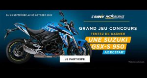 Gagnez une moto Suzuki GSXR 950 A2 Ecstar 2022