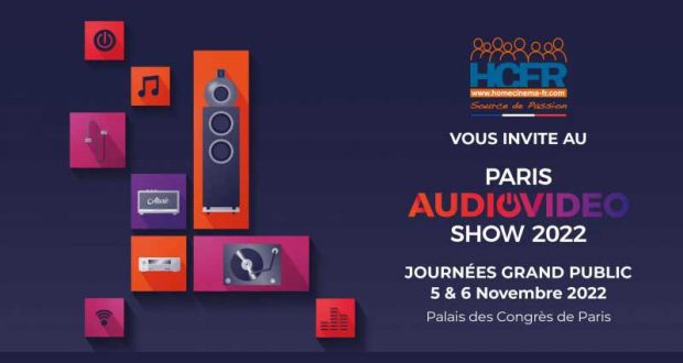 Invitation gratuite Paris audio show 2022