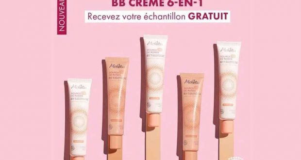 Échantillons gratuits de la BB crème 6-en-1 de Melvita