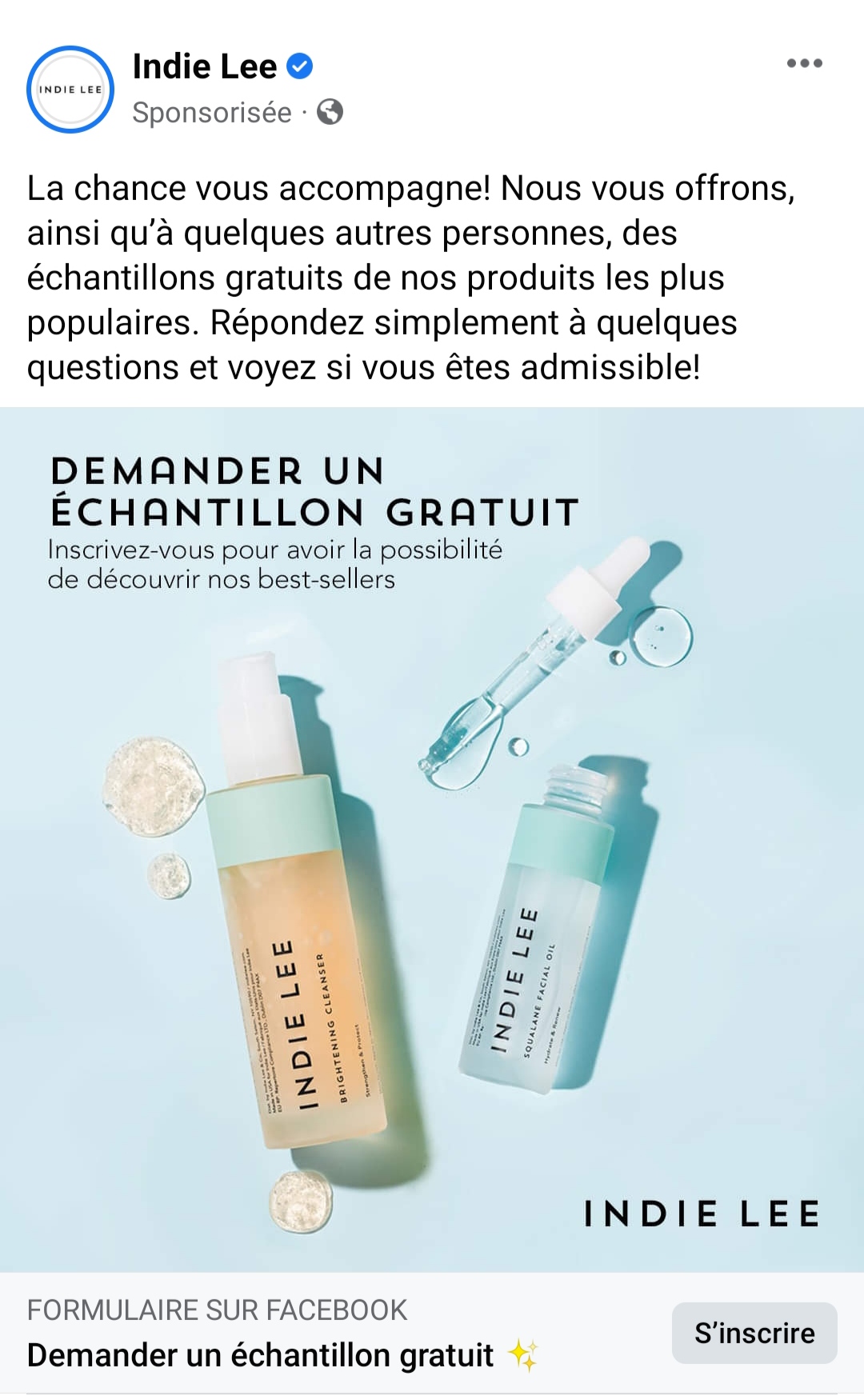 soins beauté Indie Lee