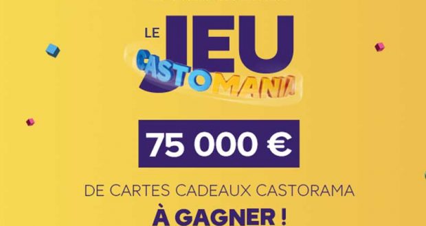 10546 Cartes cadeaux Castorama à gagner