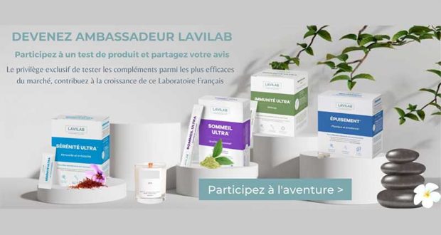 150 Produits LAVILAB à tester