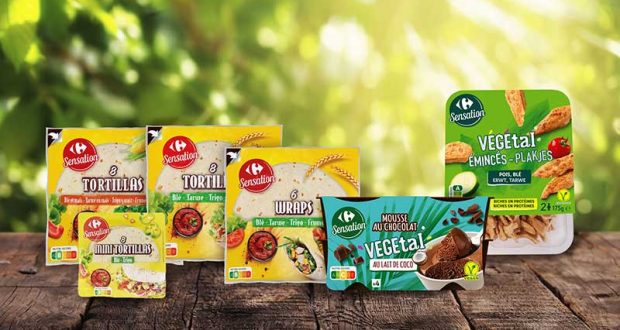 1500 Gammes de produits Carrefour Sensation Végétal à tester