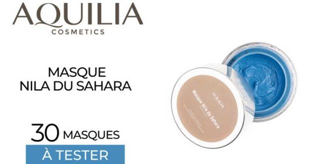 30 Masque Nila du Sahara AQUILIA Cosmetics à tester