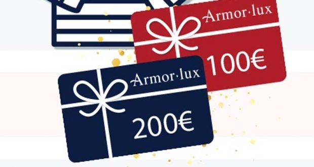 50 cartes cadeaux Armor-Lux à remporter