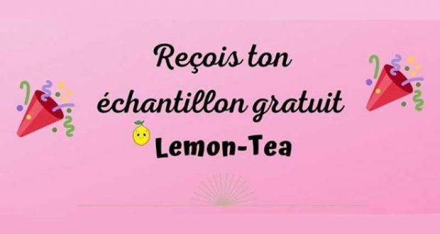 Échantillons Gratuits de thé ou tisane Lemon Tea