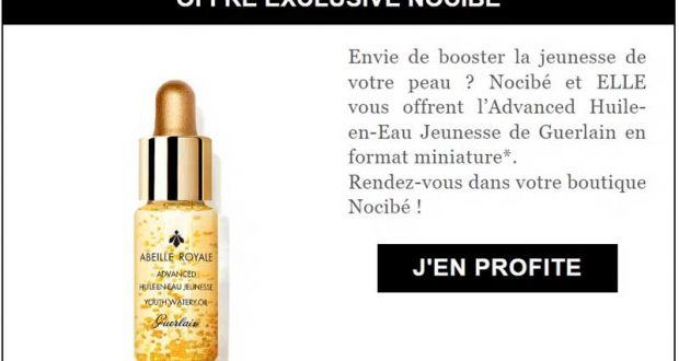 Échantillons gratuits Sérum Abeille Royale Guerlain