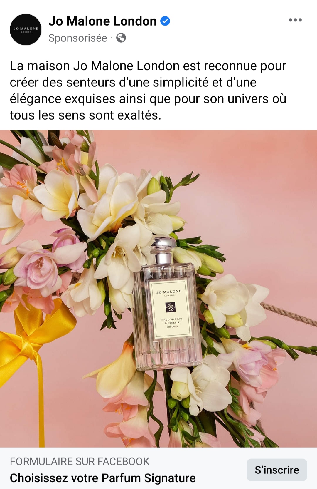 parfum Jo Malone London au choix