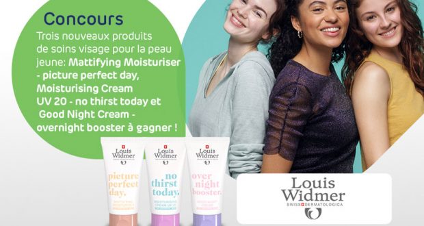 10 lots de 3 produits de soins Louis Widmer à gagner