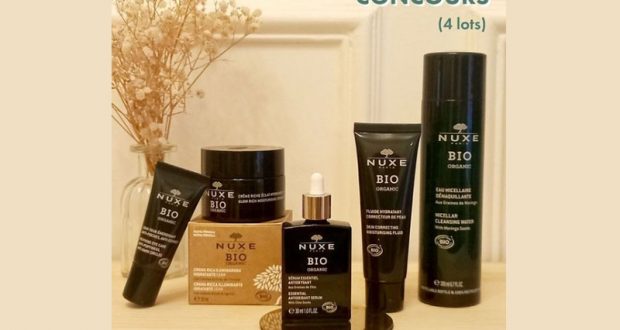 4 lots de 5 produits de soin Nuxe à remporter