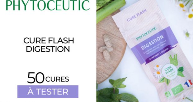 50 CURE FLASH DIGESTION Phytoceutic à tester