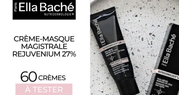 60 Crème-Masque Magistrale Rejuvenium 27% Ella Baché à tester