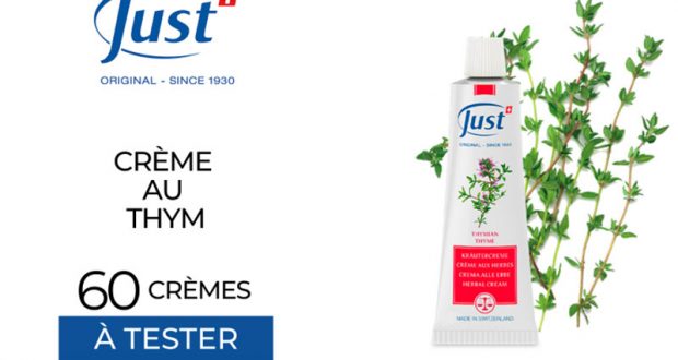 60 Crème au Thym Just à tester