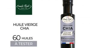 60 Huile de Chia Emile Noël à tester